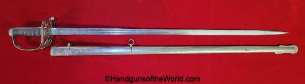 Wilkinson, Scots Guard, Sword, Provenance, Original, British, Britain, UK, United Kingdom, England, English, Collectible, Trefusis, Henry Walter Hepburn Forbes
