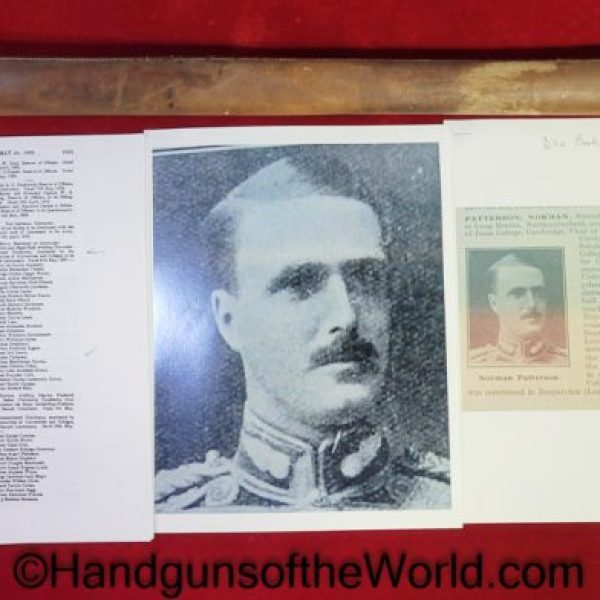 Wilkinson, Royal Artillery, Sword, with Provenance, British, Britain, Original, Collectible, Historic, Norman Patterson, Patterson, English, England