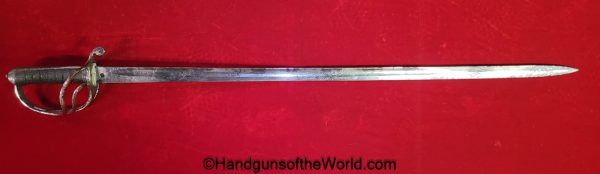Wilkinson, Royal Artillery, Sword, with Provenance, British, Britain, Original, Collectible, Historic, Norman Patterson, Patterson, English, England