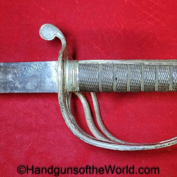 Wilkinson, Royal Artillery, Sword, with Provenance, British, Britain, Original, Collectible, Historic, Norman Patterson, Patterson, English, England