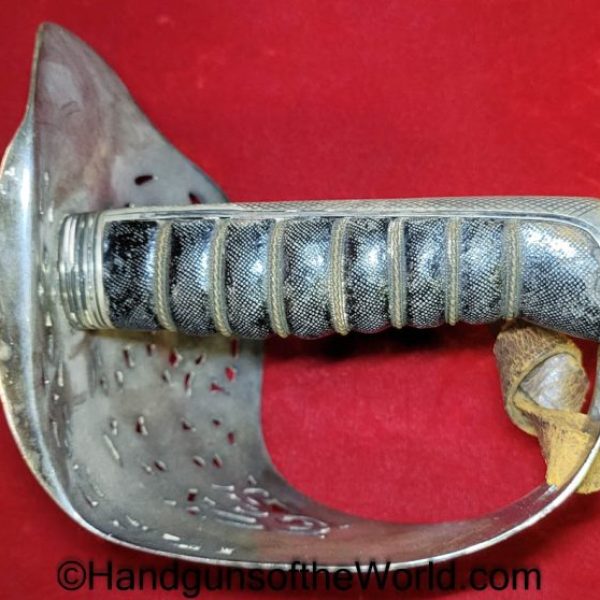 Wilkinson, Regulation Infantry, Sword, Royal Irish Fusiliers, Provenance, Clarence John Elkan, British, Britain, Original, Collectible, Historic, Elkan