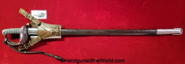 Dragoon Guard, Sword, with Provenance, Brigadier General, Thomas, Ward, Original, British, Britain, UK, United Kingdom, England, English, Collectible