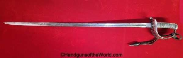 Dragoon Guard, Sword, with Provenance, Brigadier General, Thomas, Ward, Original, British, Britain, UK, United Kingdom, England, English, Collectible