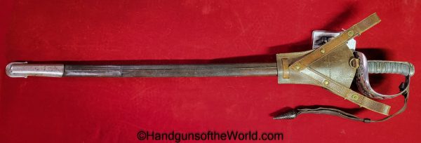 Dragoon Guard, Sword, with Provenance, Brigadier General, Thomas, Ward, Original, British, Britain, UK, United Kingdom, England, English, Collectible