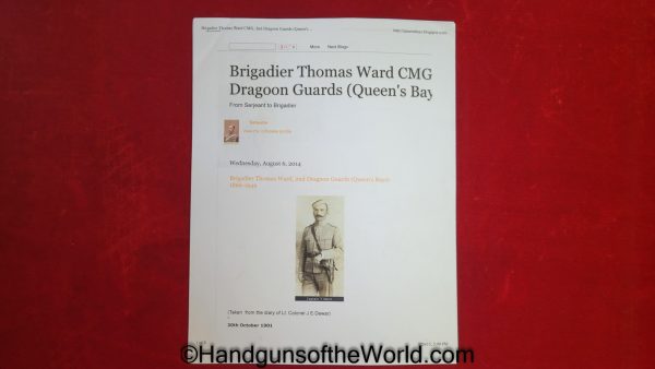 British Dragoon Guard Sword with Provenance - Image 48