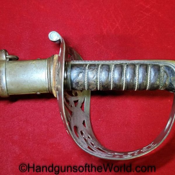 Wilkinson, Heavy Calvary, Sword, General Henderson, Provenance, Hume, Henderson, Original, Collectible, English, British, WWI, WW1, Boer, War, UK, England