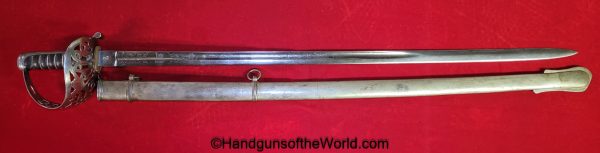 Wilkinson, Heavy Calvary, Sword, General Henderson, Provenance, Hume, Henderson, Original, Collectible, English, British, WWI, WW1, Boer, War, UK, England