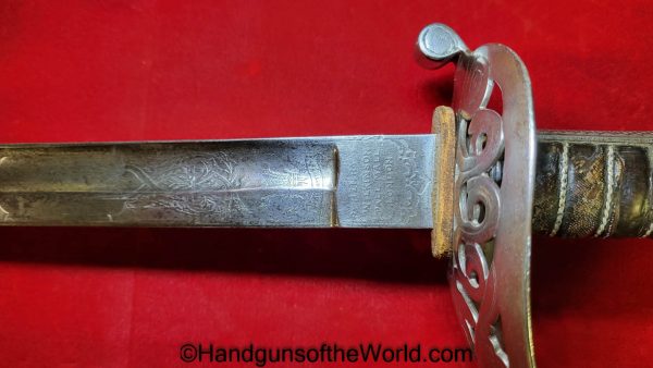 Wilkinson Heavy Calvary Sword with General Henderson Provenance - Image 12