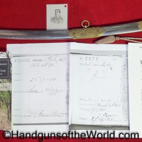 British, 1831, Model General Officers, Mameluke, with Provenance, Lord Ernest William Hamilton, Original, Collectible, Lord, Hamilton, English, General