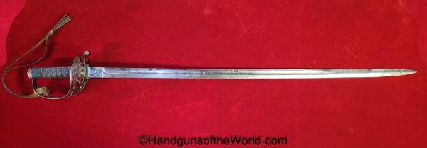 Charles William Hugh, Cavendish, 17th, Lancers, Wilkinson, Calvary, Sword, Boer War, KIA, Provenance, British, Britain, Original, Collectible, Historic