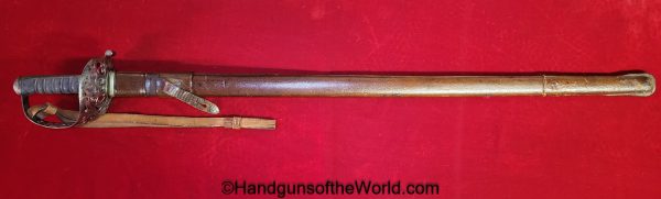 Charles William Hugh, Cavendish, 17th, Lancers, Wilkinson, Calvary, Sword, Boer War, KIA, Provenance, British, Britain, Original, Collectible, Historic