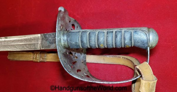 Charles William Hugh, Cavendish, 17th, Lancers, Wilkinson, Calvary, Sword, Boer War, KIA, Provenance, British, Britain, Original, Collectible, Historic