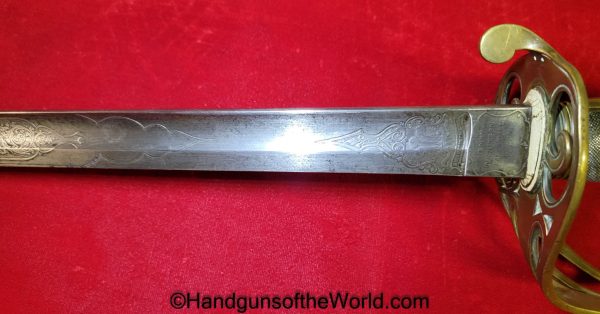 Wilkinson, Regulation Rifle, Sword, FG, Doyle, Provenance, Original, British, Britain, UK, United Kingdom, England, English, Collectible, F.G.