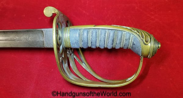 Wilkinson, Regulation Rifle, Sword, FG, Doyle, Provenance, Original, British, Britain, UK, United Kingdom, England, English, Collectible, F.G.