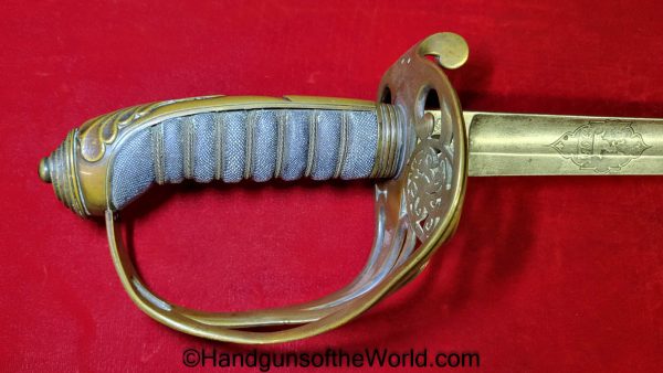Wilkinson, Regulation Rifle, Sword, FG, Doyle, Provenance, Original, British, Britain, UK, United Kingdom, England, English, Collectible, F.G.