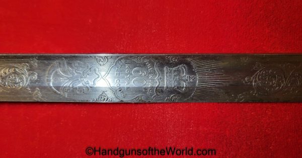 Wilkinson, Regulation Rifle, Sword, FG, Doyle, Provenance, Original, British, Britain, UK, United Kingdom, England, English, Collectible, F.G.