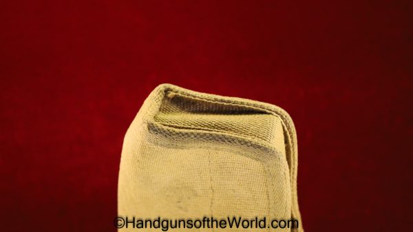 Inglis, MKI*, High Power, Holster, Tan, canvas, Z.L.&T. Ltd, 1945, Original, Collectible, BHP, Hi Power, Hi-Power, Canada, Canadian, Handgun, Pistol