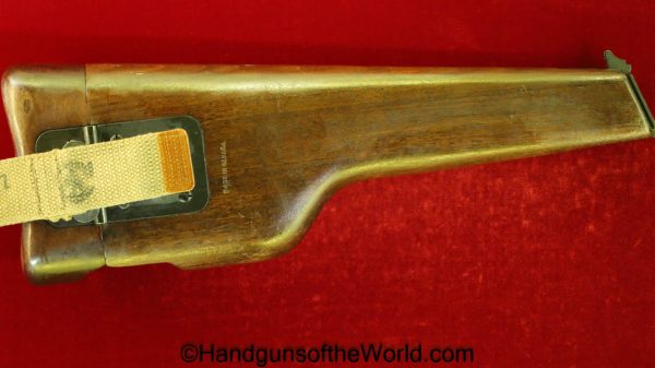 Inglis, MKI*, High Power, Shoulder Stock, Stock, Holster, Wood, Wooden, Original, Collectible, Canada, Canadian, BHP, Hi Power, Hi-Power, 1945