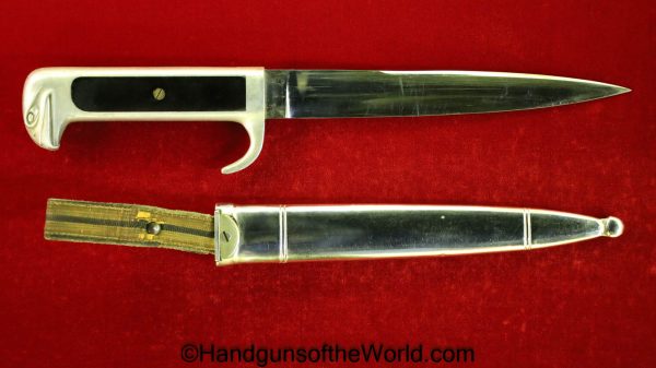 Italian, Model 1932, MVSN, Dagger, with Dress Scabbard, with Scabbard, Original, Collectible, Italy, 1932, Blackshirts, Black Shirts, Knife, Dress