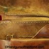 Nambu, Type 14, Holster, brown, leather, clamshell, with brass fittings, Brass, Original, Collectible, Japan, Japanese, WWII, WW2, Type, 14, Handgun, Pistol