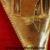 Nambu, Type 14, Holster, brown, leather, clamshell, with brass fittings, Brass, Original, Collectible, Japan, Japanese, WWII, WW2, Type, 14, Handgun, Pistol