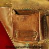 Nambu, Type 14, Holster, brown, leather, clamshell, with brass fittings, Brass, Original, Collectible, Japan, Japanese, WWII, WW2, Type, 14, Handgun, Pistol