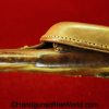 Nambu, Type 14, Holster, Brown, leather, clam shell, with brass fittings, Brass, Original, Collectible, Handgun, Pistol, Clamshell, Japan, Japanese, WWII