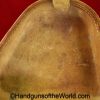 Nambu, Type 14, Holster, Brown, leather, clam shell, with brass fittings, Brass, Original, Collectible, Handgun, Pistol, Clamshell, Japan, Japanese, WWII