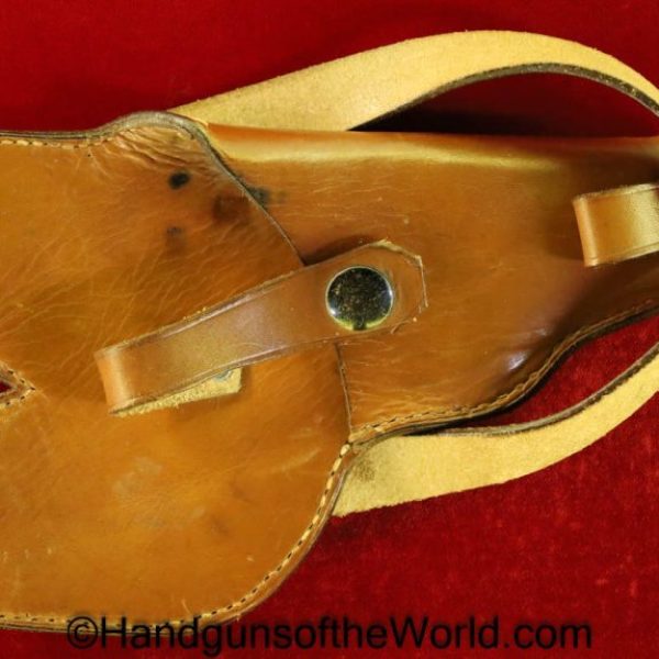 Sauer, 1930, Behorden, Model, Shoulder Holster, Holster, unmarked, brown, leather, Original, Collectible, Period, Vintage, Handgun, Pistol, Hand gun