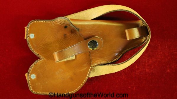 Sauer, 1930, Behorden, Model, Shoulder Holster, Holster, unmarked, brown, leather, Original, Collectible, Period, Vintage, Handgun, Pistol, Hand gun