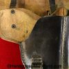 Walther, P-38, Holster, West German, Police, Black, Leather, Theuermann, dropping pattern, Original, Collectible, P38, P.38, P 38, P-1, Handgun, Pistol
