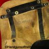 Walther, P-38, Holster, West German, Police, Black, Leather, Theuermann, dropping pattern, Original, Collectible, P38, P.38, P 38, P-1, Handgun, Pistol