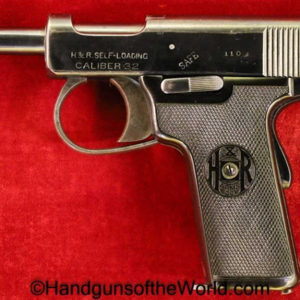 H&R, Self Loading, .32acp, Very Low Number, Low, Number, SN, Handgun, Pistol, C&R, Collectible, Self-Loading, 32, .32, acp, auto, 7.65, 7.65mm, American, USA