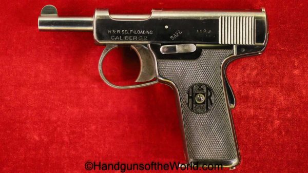 H&R, Self Loading, .32acp, Very Low Number, Low, Number, SN, Handgun, Pistol, C&R, Collectible, Self-Loading, 32, .32, acp, auto, 7.65, 7.65mm, American, USA