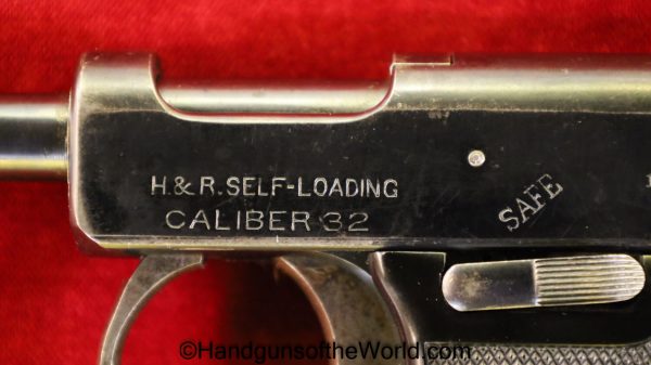 H&R, Self Loading, .32acp, Very Low Number, Low, Number, SN, Handgun, Pistol, C&R, Collectible, Self-Loading, 32, .32, acp, auto, 7.65, 7.65mm, American, USA