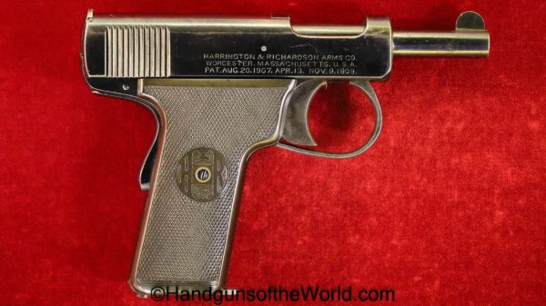 H&R, Self Loading, .32acp, Very Low Number, Low, Number, SN, Handgun, Pistol, C&R, Collectible, Self-Loading, 32, .32, acp, auto, 7.65, 7.65mm, American, USA