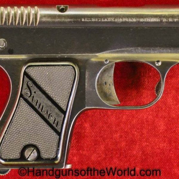 Simson, 1927, 6.35mm, Model, 6.35, .25, 25, acp, auto, VP, Vest Pocket, German, Germany, Handgun, Pistol, C&R, Collectible, Hand gun, Vintage, Old