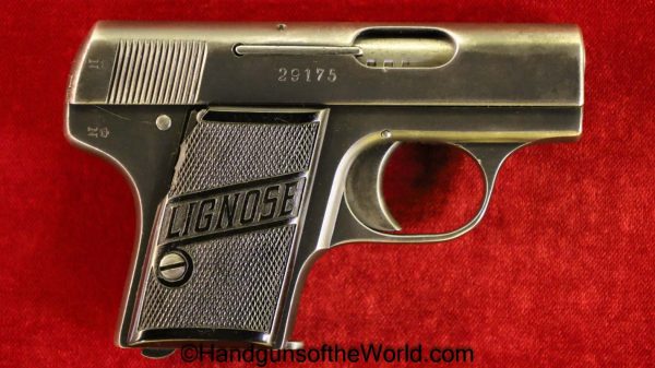 Lignose, Model 2, 6.35mm, Model, 2, II, German, Germany, Handgun, Pistol, C&R, Collectible, VP, Vest Pocket, 6.35, 25, .25, acp, auto, Hand gun