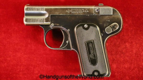 Phoenix, 1911, 6.35mm, 6.35, 25, .25, acp, auto, American, America, Americana, USA, VP, Vest Pocket, Handgun, Pistol, C&R, Collectible, Hand gun