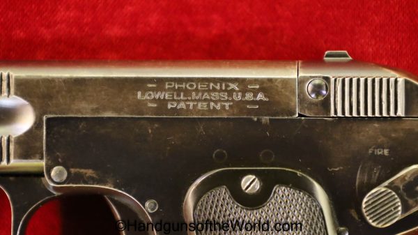 Phoenix, 1911, 6.35mm, 6.35, 25, .25, acp, auto, American, America, Americana, USA, VP, Vest Pocket, Handgun, Pistol, C&R, Collectible, Hand gun