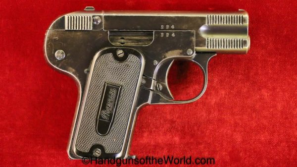 Phoenix, 1911, 6.35mm, 6.35, 25, .25, acp, auto, American, America, Americana, USA, VP, Vest Pocket, Handgun, Pistol, C&R, Collectible, Hand gun