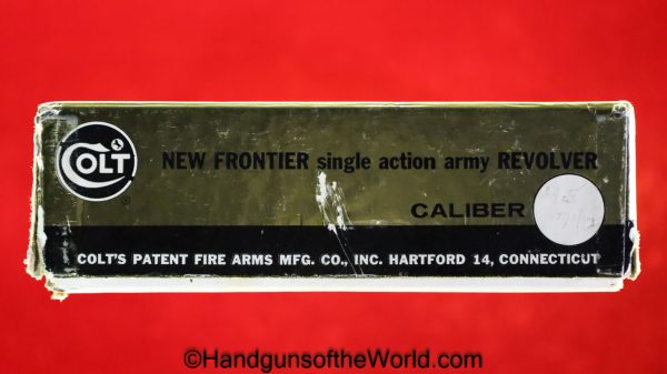 Colt New Frontier SAA, .45 Colt, in Rare Early Box - Image 37