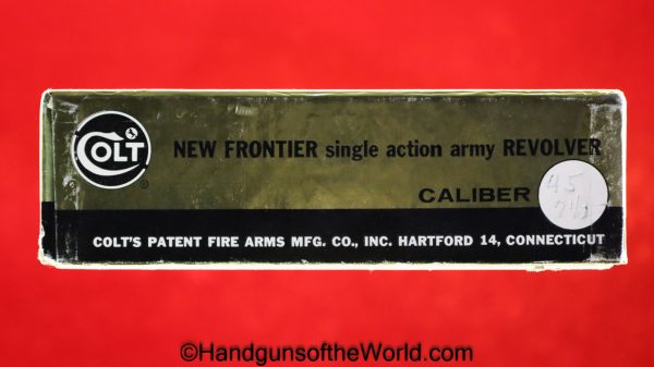 Colt New Frontier SAA, .45 Colt, in Rare Early Box - Image 38