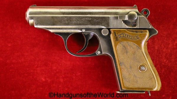 Walther, PPk, 7.65mm, 1935, German, Germany, Handgun, Pistol, C&R, Collectible, 7.65, 32, .32, acp, auto, Hand gun, Pocket, Shooter, Grade, Shooter Grade