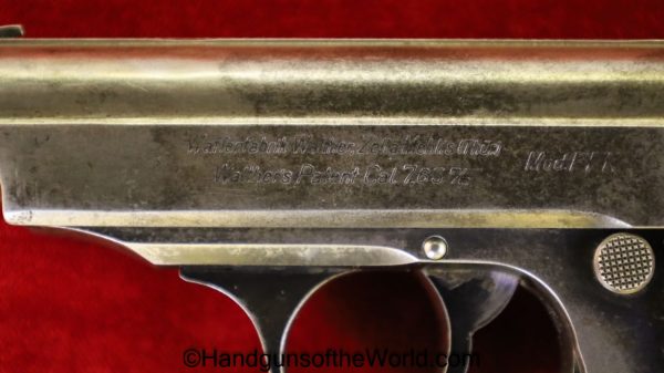 Walther, PPk, 7.65mm, 1935, German, Germany, Handgun, Pistol, C&R, Collectible, 7.65, 32, .32, acp, auto, Hand gun, Pocket, Shooter, Grade, Shooter Grade