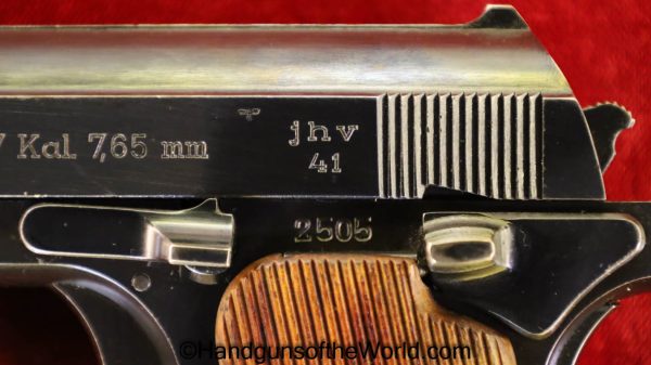 Femaru, M37, 7.65mm, JHV 41, German, WWII, Matching Magazine, Matching Mag, Matching Clip, Germany, WW2, Handgun, Pistol, C&R, Collectible, 1941, jhv, 41