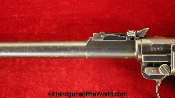 Luger LP.08, DWM 1917 Artillery, 9mm, German WWI Issue with an Original Stock - Image 14