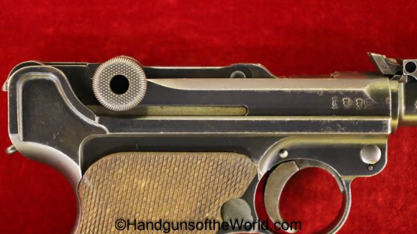 Luger, LP.08, DWM, 1917, Artillery, 9mm, German, WWI, with an Original Stock, WW1, Germany, Handgun, Pistol, C&R, Collectible, Original Stock, Stocked, LP08