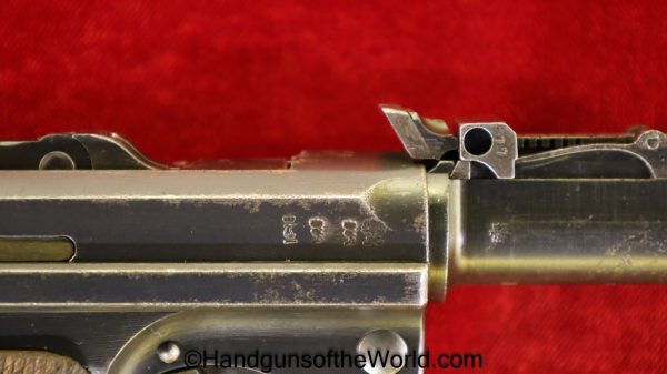 Luger LP.08, DWM 1917 Artillery, 9mm, German WWI Issue with an Original Stock - Image 19