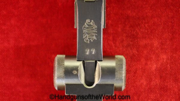 Luger LP.08, DWM 1917 Artillery, 9mm, German WWI Issue with an Original Stock - Image 29